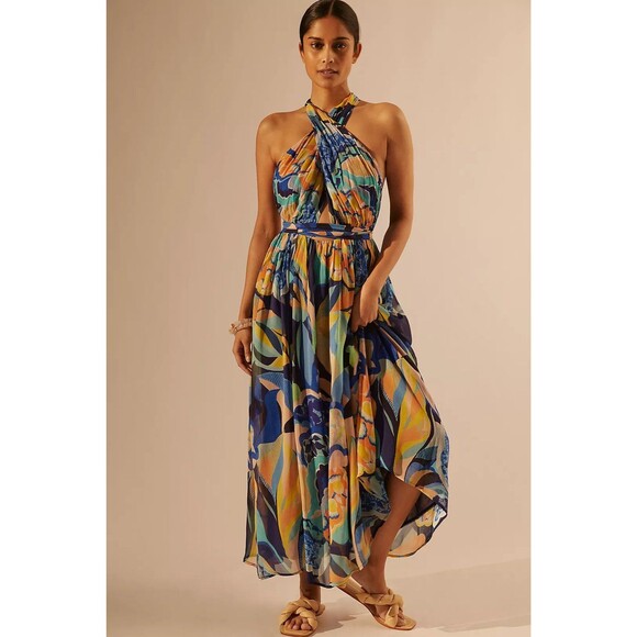 Alexandra Farmer Printed Maxi Dress XL - Picture 9 of 9